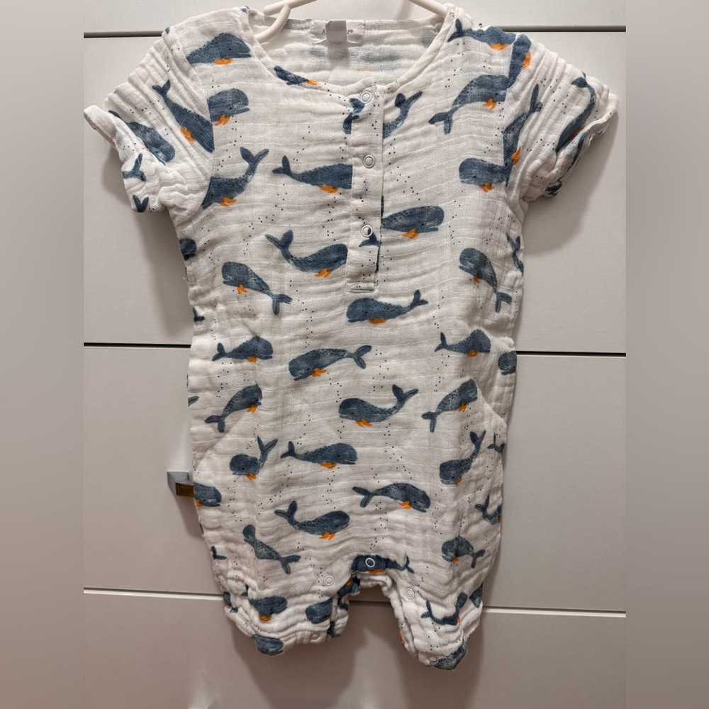 Angel Dear baby whale Henley shortall